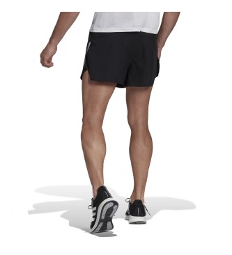 adidas Fast Reflective Split Shorts Noirs