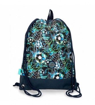 Movom Movom Balls Sack Backpack blue - 32x42x0,5cm