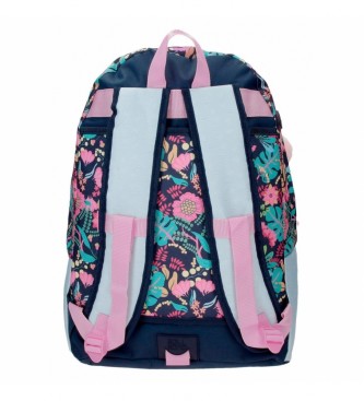 Roll Road Roll Road Pelican Love adaptable backpack blue -32x44x17,5cm