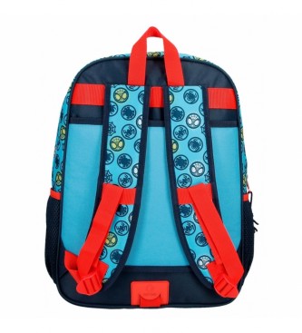 Joumma Bags Spidey Team School rugzak blauw -30x40x13cm