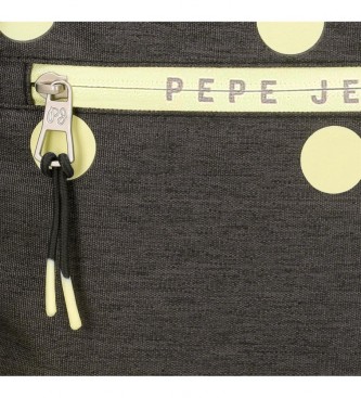 Pepe Jeans Sac  dos Pepe Jeans Leire noir -32x44x22cm