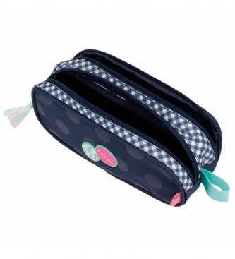 Movom Custodia Movom Dreams time Two Compartments blu navy