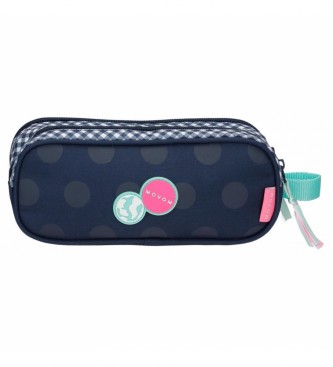 Movom Movom Dreams time Two Compartment Case navy blue