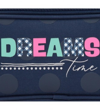 Movom Movom Dreams time kovček z dvema predaloma mornarsko modra
