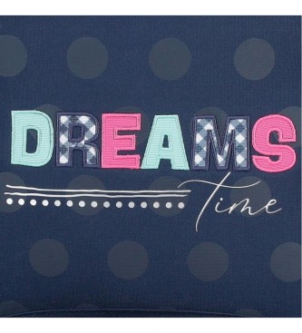 Movom Movom Dreams time drie compartimenten marineblauw geval