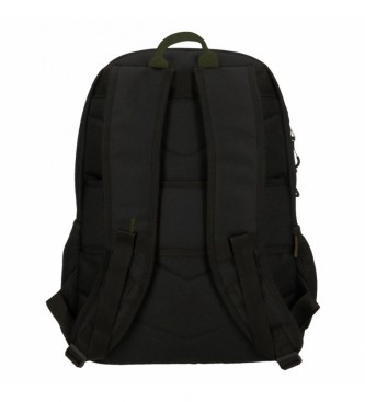 Pepe Jeans Luca backpack double compartment black