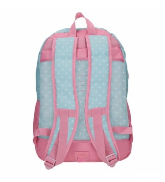 Enso Enso Daisy school backpack double Adaptable compartment pink
