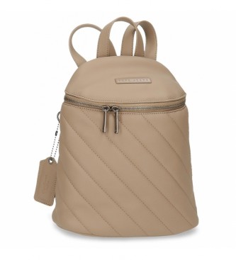 Pepe Jeans Kylie Taupe Backpack Bag