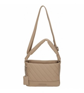 Pepe Jeans Kylie Taupe Satchel Tasche