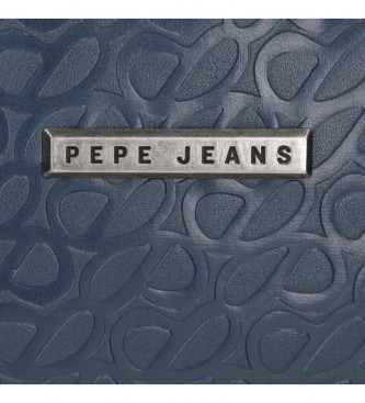 Pepe Jeans Cartella adattabile Pepe Jeans Essence blu navy e custodia per laptop