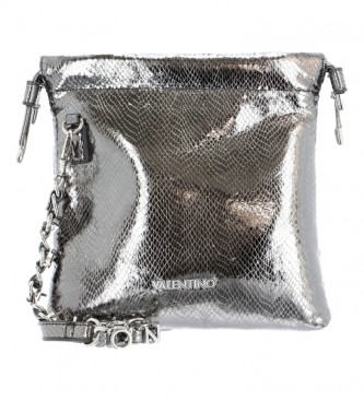 Valentino by Mario Valentino COSMOPOLITAN-VBS5Y507 silver messenger bag