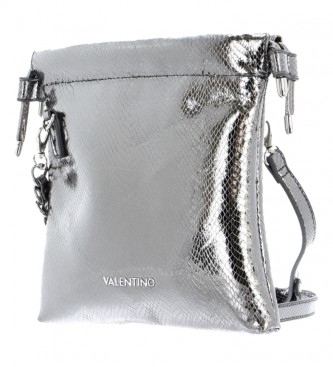 Valentino by Mario Valentino COSMOPOLITAN-VBS5Y507 silver messenger bag