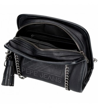 Pepe Jeans Pepe Jeans Donna Schwarze Umhngetasche
