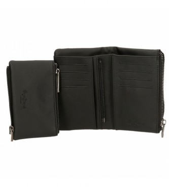 Pepe Jeans Pepe Jeans kylie wallet with removable coin purse Black