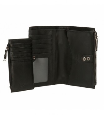 Pepe Jeans Pepe Jeans Kylie Black Card Holder Wallet with card holder