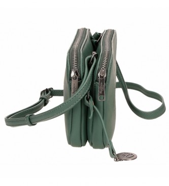 Pepe Jeans Sac  bandoulire Pepe Jeans Mabel  triple compartiment, vert