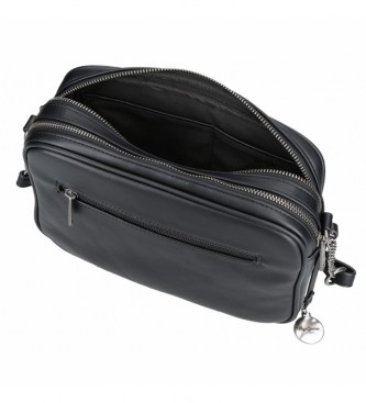 Pepe Jeans Bandolera doble compartimento Pepe Jeans Mabel negro