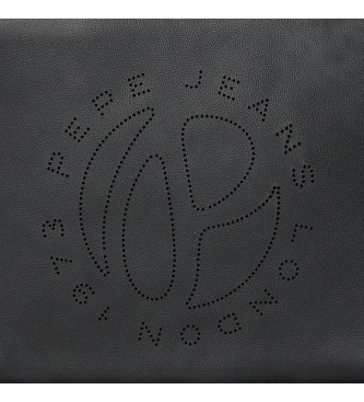 Pepe Jeans Pepe Jeans Mabel saco de ombro duplo compartimento preto