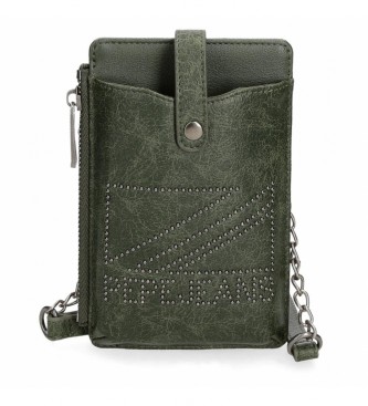 Pepe Jeans tui pour tlphone portable Pepe Jeans Donna Olive Green