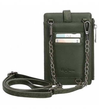 Pepe Jeans tui pour tlphone portable Pepe Jeans Donna Olive Green