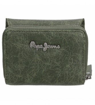 Pepe Jeans Pepe Jeans Donna Rits Portemonnee Groen
