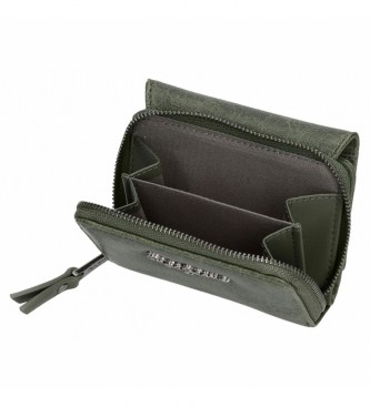 Pepe Jeans Pepe Jeans Donna Zipper Wallet Green