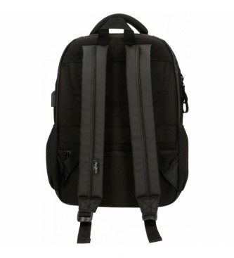 Pepe Jeans Pepe Jeans Hoxton laptop rygsk 30cm sort