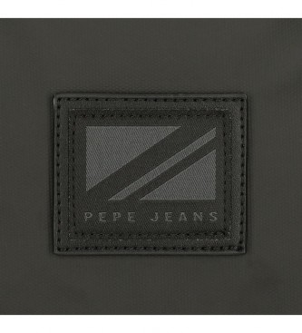 Pepe Jeans Plecak komputerowy Pepe Jeans Green Bay z dwiema przegrodami, czarny