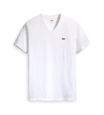 Levi's White V-neck T-shirt