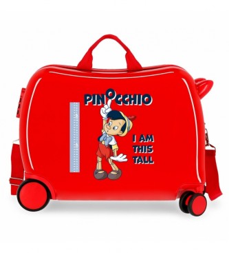 Joumma Bags Mala de criana Pinocchio vermelho -38x50x20cm