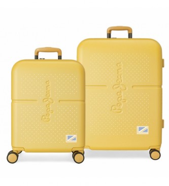 Pepe Jeans Pepe Jeans Laila yellow suitcase set