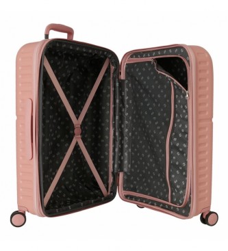 Pepe Jeans Pepe Jeans Highlight pink suitcase set