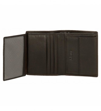 Joumma Bags Adept Alan rjava vertikalna denarnica - 8,5x10,5x1cm