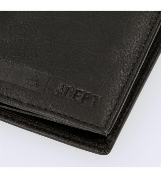 Joumma Bags Adept Alan pokončna denarnica s kovčkom za kovance črna - 8,5x11,5x1cm