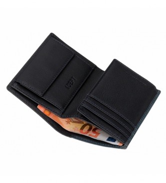 Joumma Bags Adept Jim Pionowy portfel z portmonetką Navy -8,5x11,5x1cm