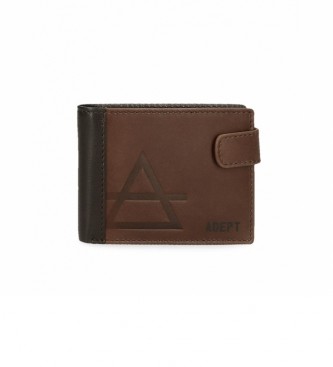 Joumma Bags Adept Jim Brown Wallet -11x8.5x1cm