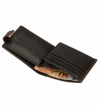 Joumma Bags Adept Jim Brown Wallet -11x8.5x1cm