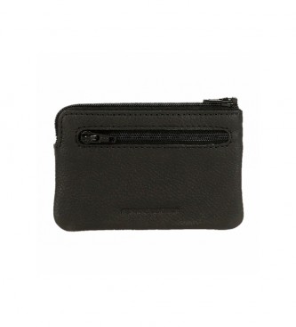 Joumma Bags Adept Kurt Črna denarnica za kovance - 11x7x1,5cm