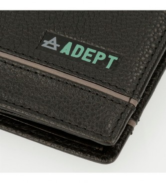 Joumma Bags Adept Kurt Črna denarnica za kovance - 11x7x1,5cm