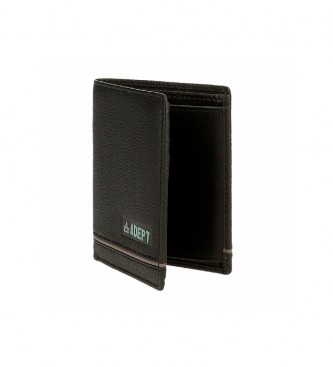 Joumma Bags Adept Kurt vertical wallet Black -8,5x10,5x1cm