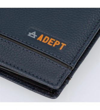 Joumma Bags Adept Kurt vertikalna denarnica modra - 8,5x10,5x1cm