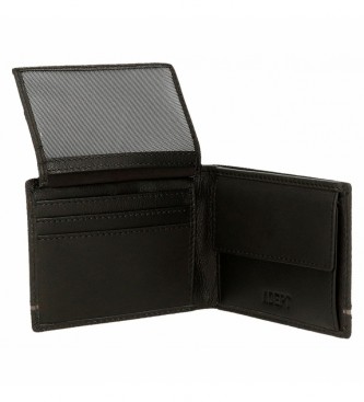 Joumma Bags Adept Kurt Black Wallet -11x 8x1cm 