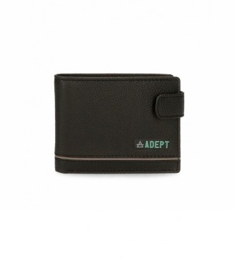 Joumma Bags Adept Kurt Črna denarnica -11x 8x1cm - 