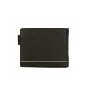 Joumma Bags Adept Kurt Črna denarnica -11x 8x1cm - 
