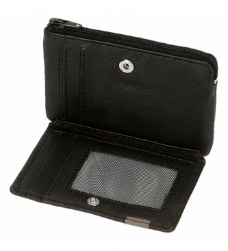 Joumma Bags Adept Max Wallet - etui na karty czarne -11x7x1,5cm