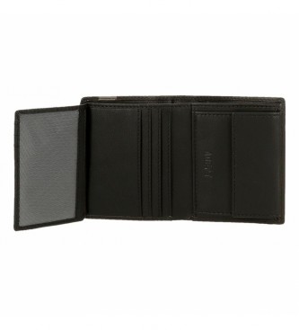 Joumma Bags Adept Max Vertikale Brieftasche Schwarz -8,5x10,5x1cm