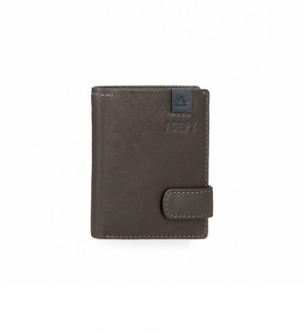 Joumma Bags Adept Max denarnica antracit - 8,5x10,5x1cm