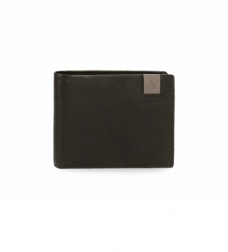 Joumma Bags Adept Max denarnica z držalom za kartice Črna -11x8.5x1cm