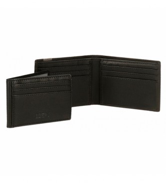 Joumma Bags Adept Max Portefeuille avec porte-cartes Noir -11x8.5x1cm