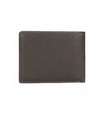Joumma Bags Adept Max tegnebog med kortholder Antracit -11x8,5x1cm